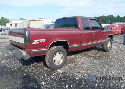 1997 Chevrolet K1500 Fleetside z USA, uszkodzony, nr VIN 2GCEK19R3V1186149